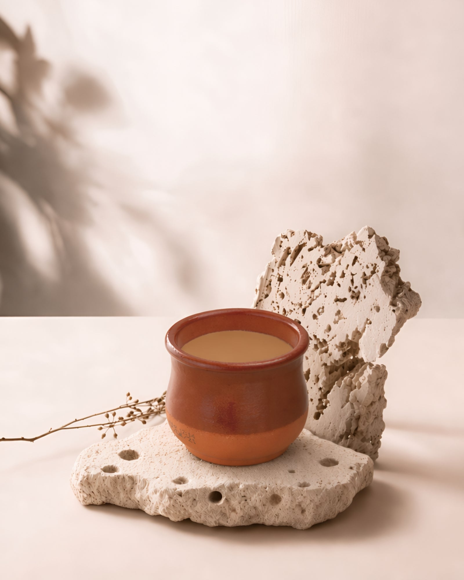 Cuajada con café