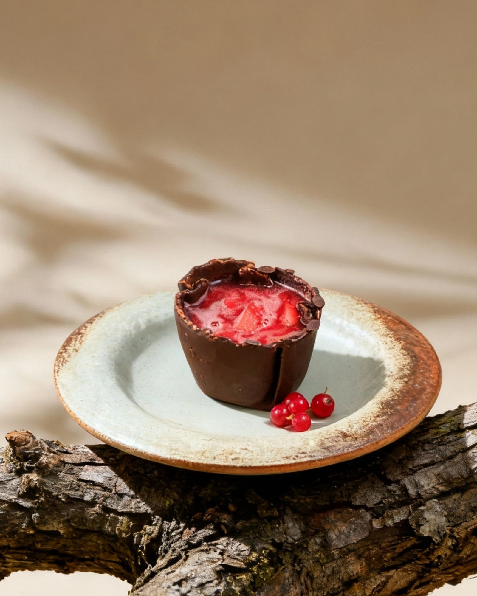 Cups Chocolate Fresitas del Bosque