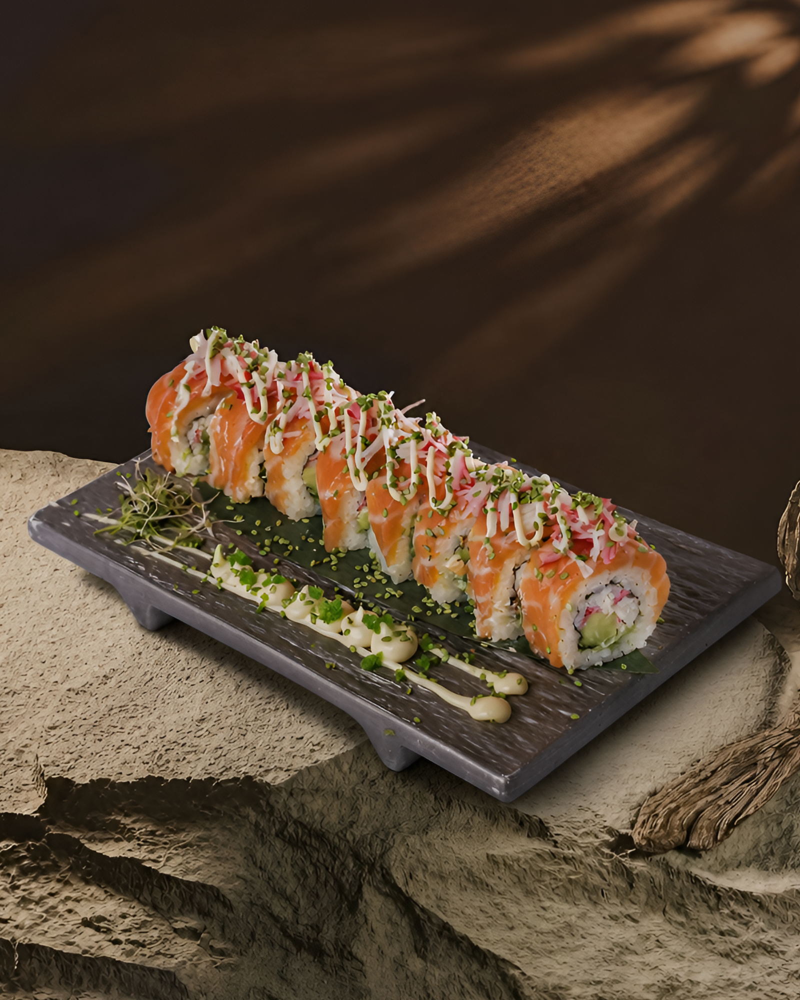 Kani Salmon Roll