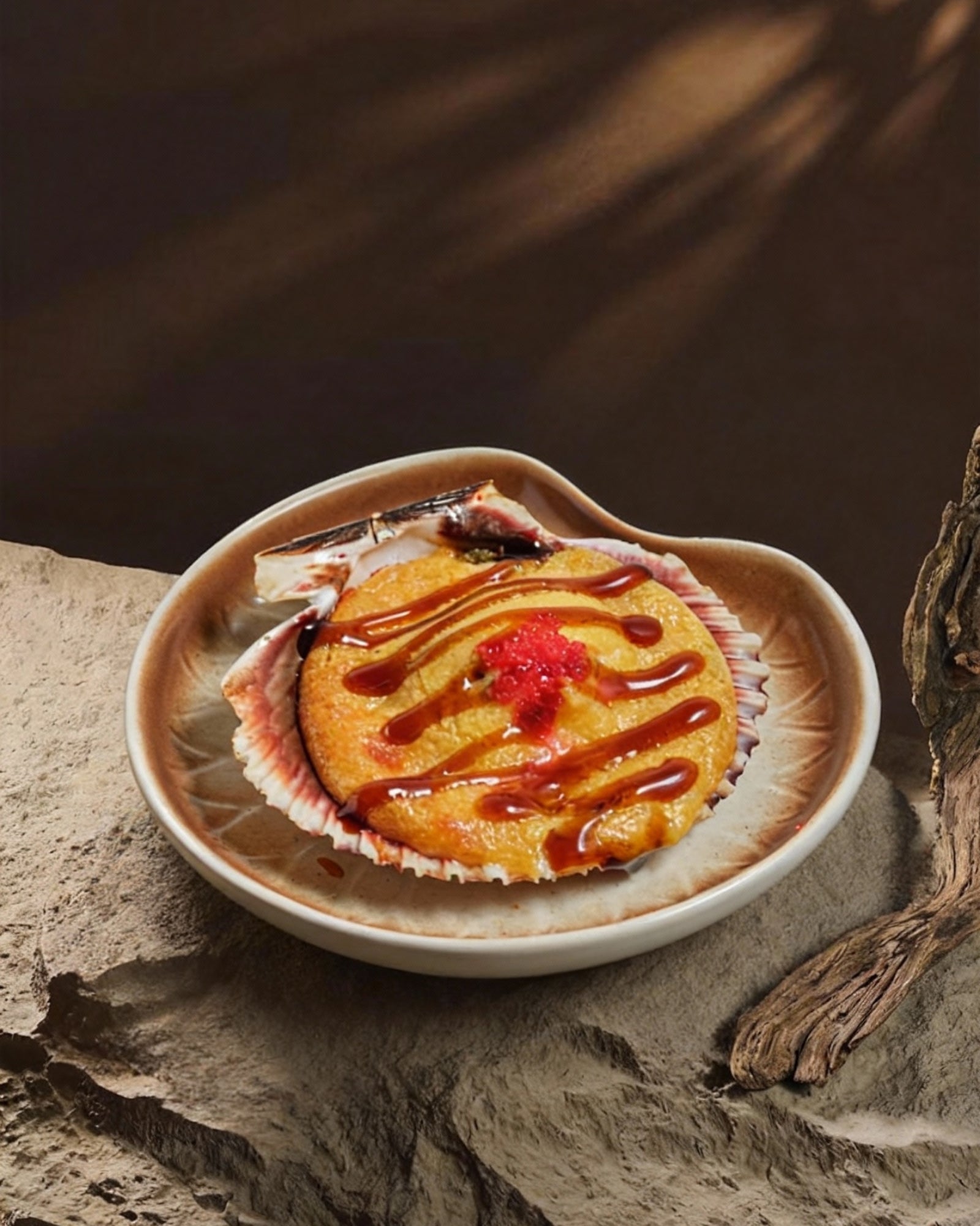 Vieira Gratinada al Horno